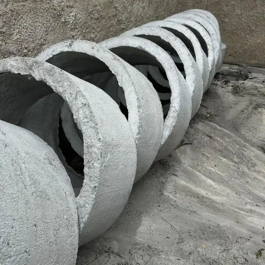 anel de concreto pré moldado